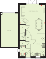 The Oak (Wichel Strand) Floorplan GF