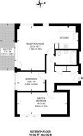 Floorplan area for info only, not for £/sq. ft valuation