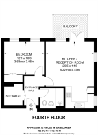 Floorplan area for info only, not for £/sq. ft valuation