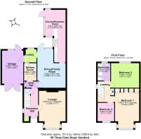Floor Plan 99 Three Elms Road, Hereford HR4 0RN.JP
