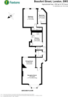 Floorplan area for info only, not for £/sq. ft valuation