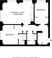 Floorplan area for info only, not for Â£/sq. ft valuation