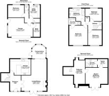 20 Bro Dawel, Llanon - all floors.JPG