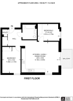 Floorplan area for info only, not for £/sq. ft valuation