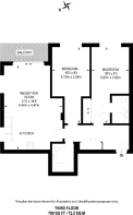 Floorplan area for info only, not for £/sq. ft valuation