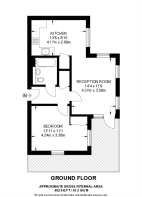 Floorplan area for info only, not for £/sq. ft valuation