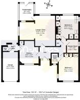 Floorplan - 3 Willow Avenue, Rustington, BN16 2AE 