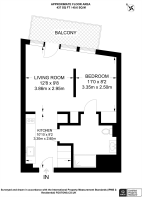 Floorplan area for info only, not for £/sq. ft valuation
