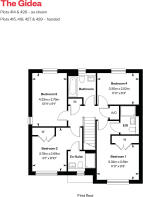 gidea first floor floorplan at cross trees park, shrivenham
