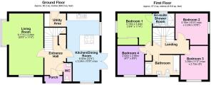 13 Blackcap drive, Holmer, Hereford - all floors.J