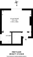 Floorplan area for info only, not for £/sq. ft valuation