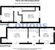Flat 8, 134-136 Portland Road