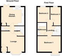 34 Cysgod y Castell, Llandudno Junction - all floo