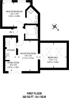 Floorplan area for info only, not for £/sq. ft valuation