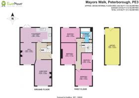 Mayors Walk 2D floorplan