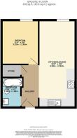 Apartment 211, 18 Michigan Avenue Floorplan