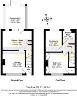Floorplan - 12, Conbar Avenue, Rustington, BN16 3L