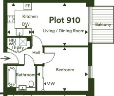 Plot floorplan