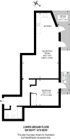 Floorplan area for info only, not for Â£/sq. ft valuation