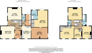 Colour floorplan ...