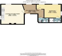 Floorplan - Flat 3