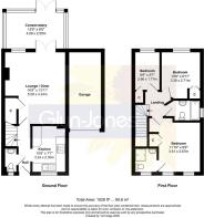 Floorplan - 1 Larkspur Close, Littlehampton, BN17 