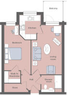 Typical 1 Bed Apt