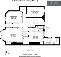 Floorplan of 17 Plewlands Gardens