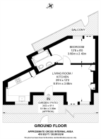 Floorplan area for info only, not for £/sq. ft valuation