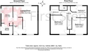 12 Spreckley Close, Henlow - all floors