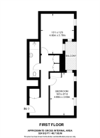 Floorplan area for info only, not for £/sq. ft valuation