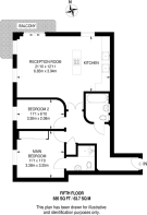Floorplan area for info only, not for £/sq. ft valuation