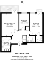Floorplan area for info only, not for £/sq. ft valuation