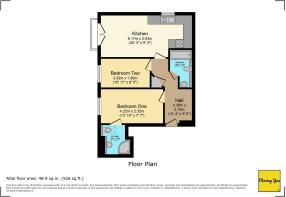 Floorplan - Flat 3 Savoy Court