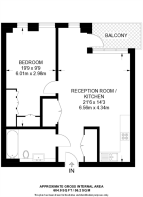 Floorplan area for info only, not for £/sq. ft valuation