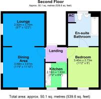 Flat 2 , 21 Trinity Church Square, Richmond - all 