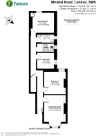 Floorplan area for info only, not for £/sq. ft valuation