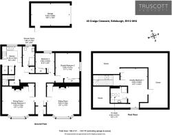 Floorplan of 40 Craigs Crescent