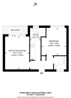 Floorplan area for info only, not for £/sq. ft valuation