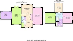 4 Lakeside Cottages 3D Floorplan