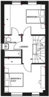Darwin Green Stambourne first floorplan