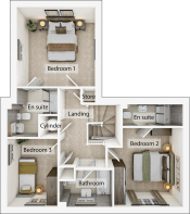 3D - First Floor