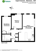 Floorplan area for info only, not for Â£/sq. ft valuation