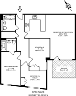 Floorplan area for info only, not for £/sq. ft valuation