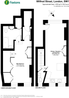 Floorplan area for info only, not for £/sq. ft valuation