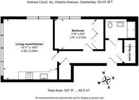 Flat 2, Avenue Court, 4a, Victoria Avenue, Camberl