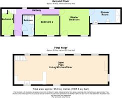Awel Y Mor Floorplan