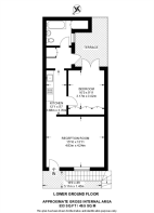 Floorplan area for info only, not for £/sq. ft valuation