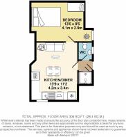 2D colour floorplan