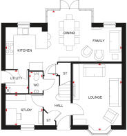 Bradgate GF Floor plan